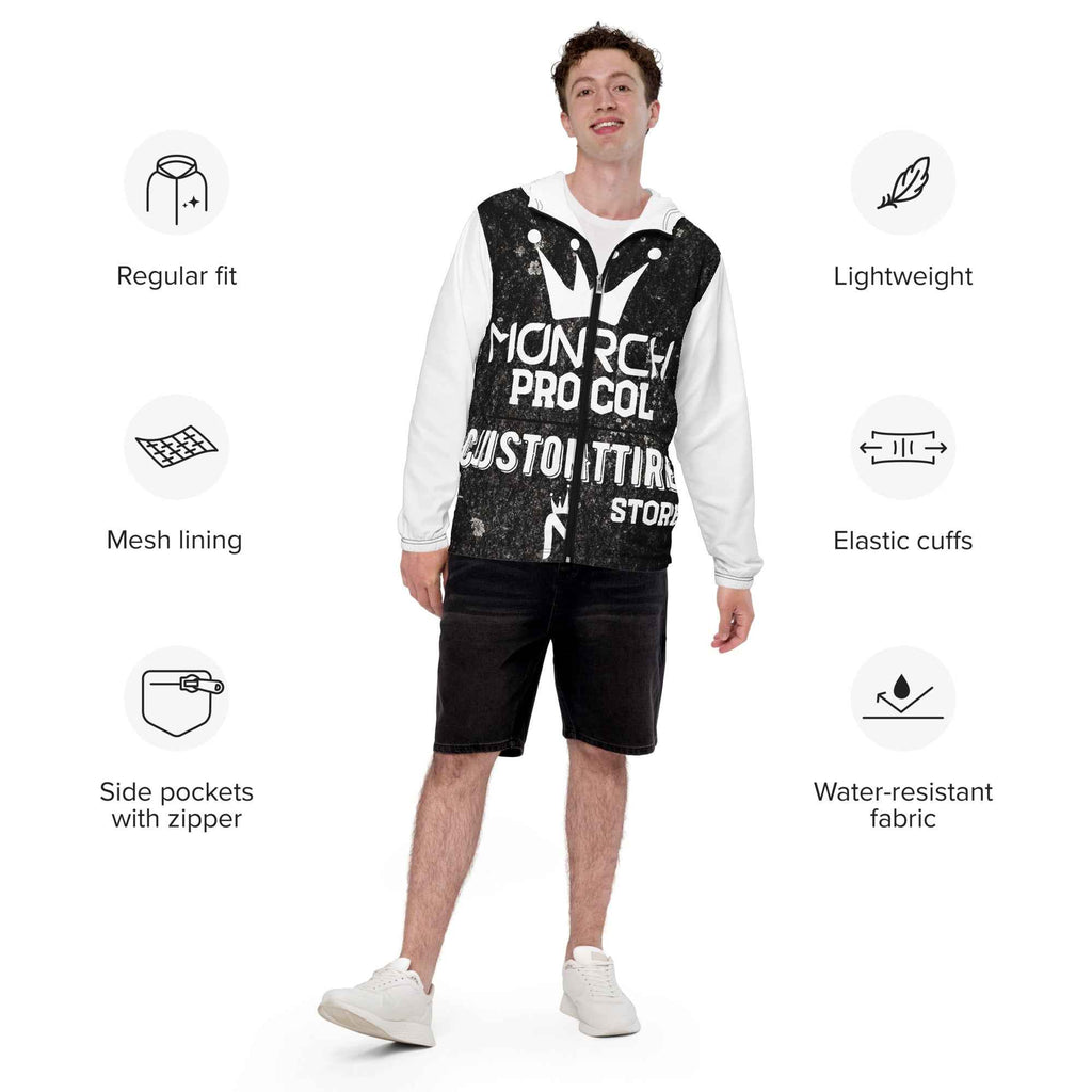 Monarch Protocol Custom Attire windbreaker