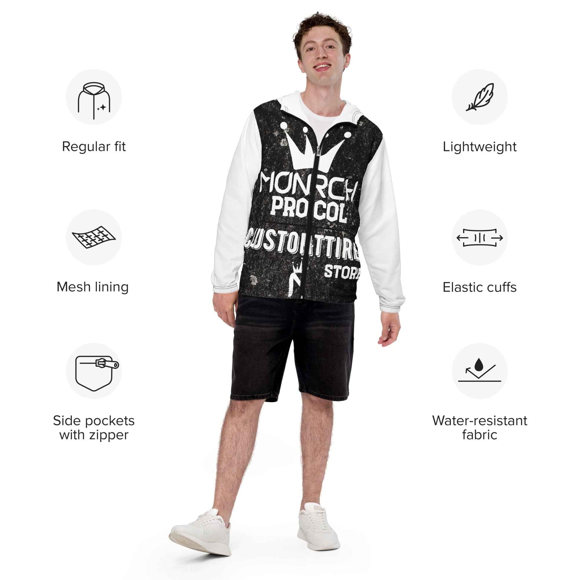 Monarch Protocol Custom Attire windbreaker