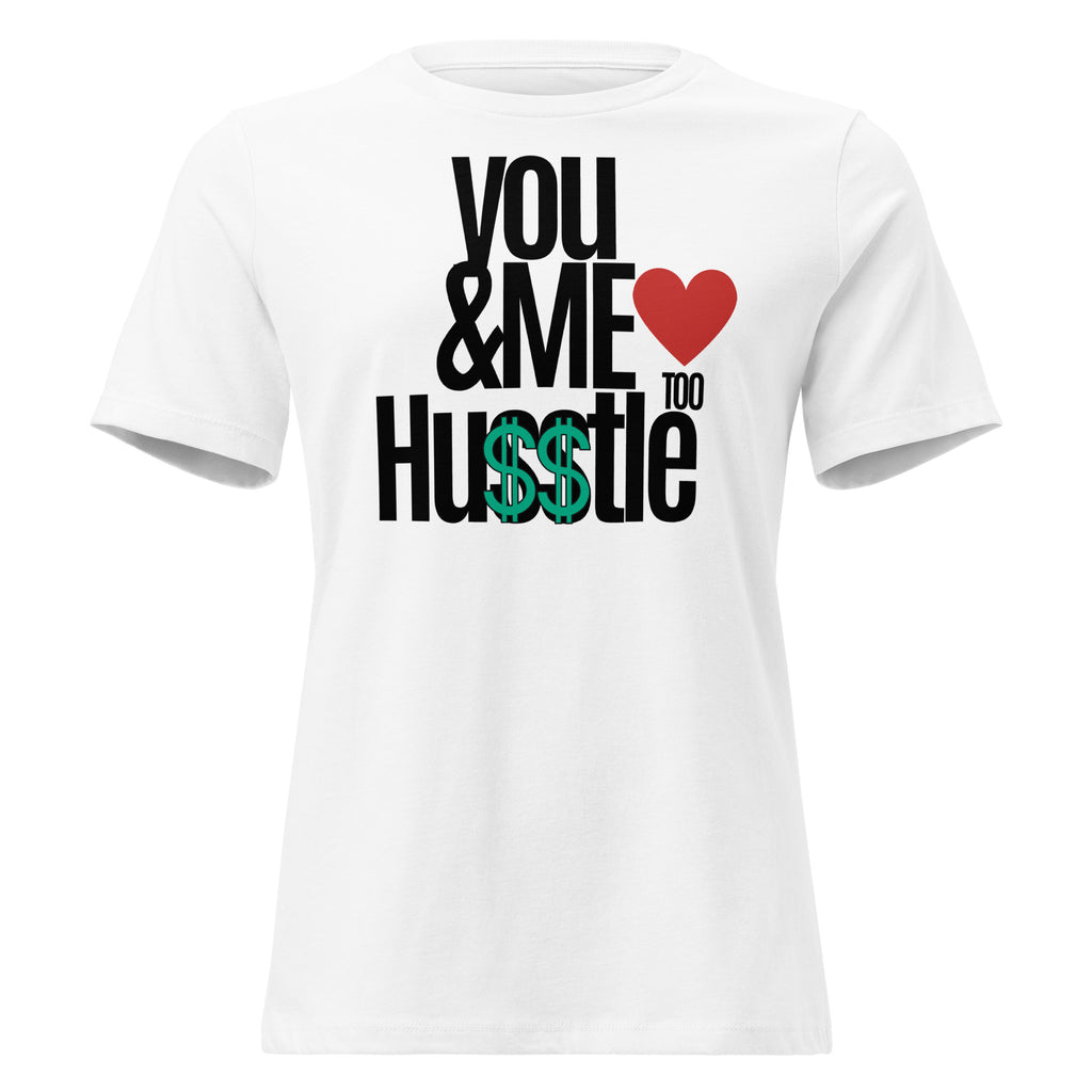 HoodHusstle & Monarch Protocol T-Shirt - You & Me Love Too Husstle.